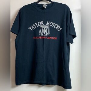 Taylor Motors collision Center black shirt size XL.